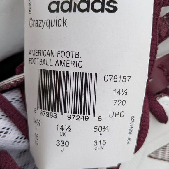 Adidas Crazyquick Football Cleats - Picture 4 of 4